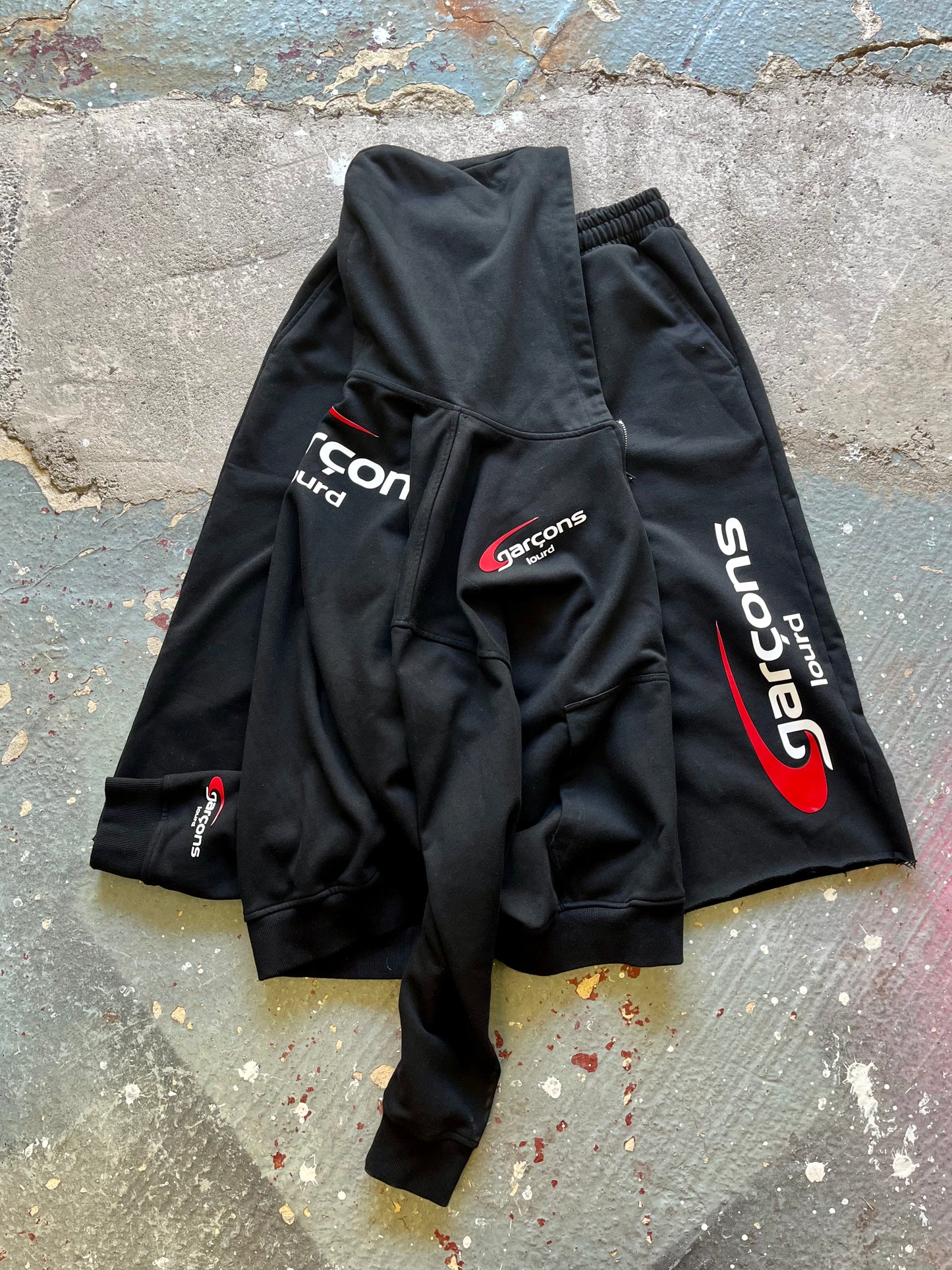Lourd garçons hoodie/shorts set